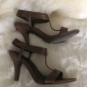 👠✨ Kenneth Cole Bronze Slingback Heel - Size 10, 2” Heel